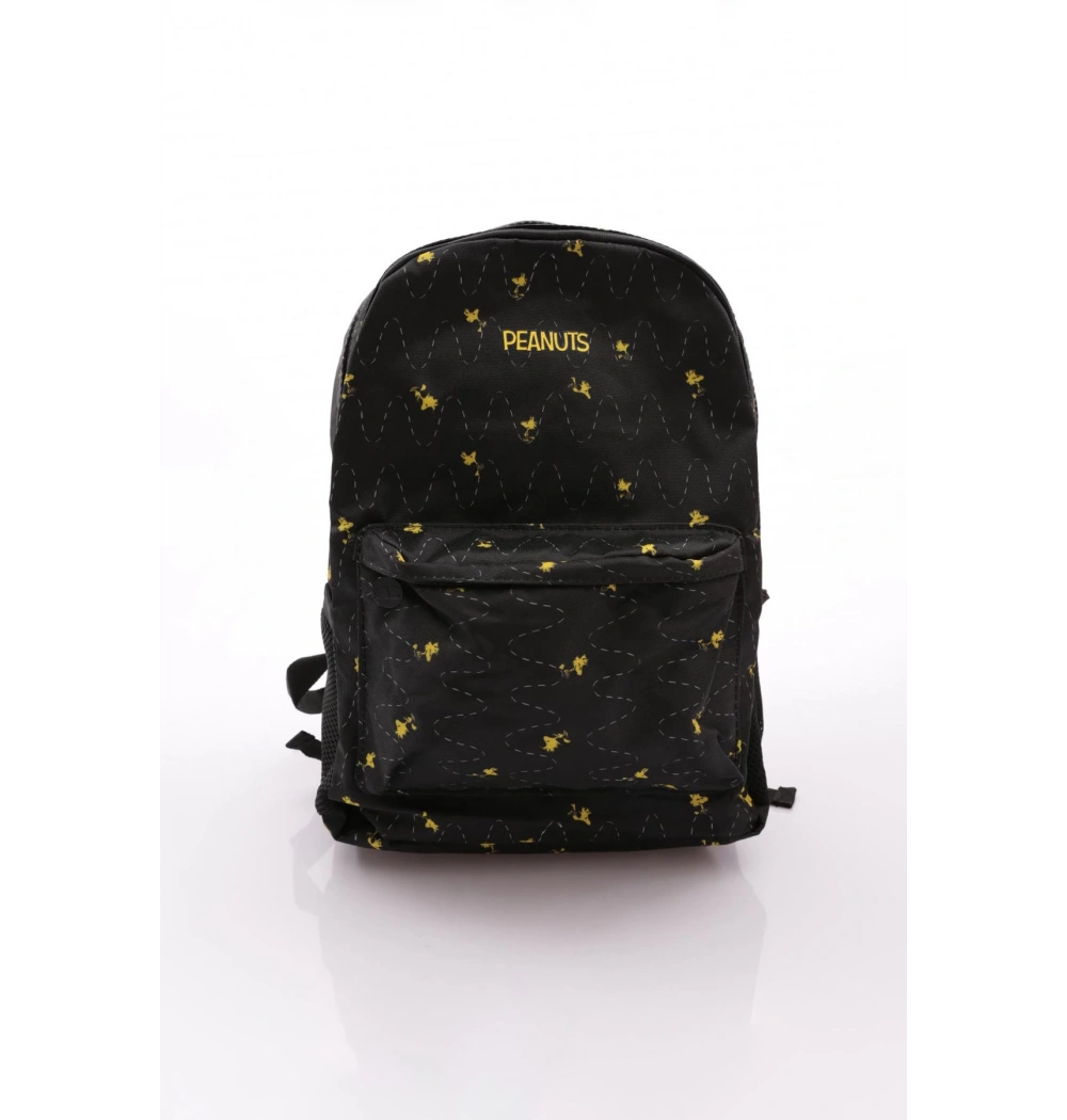 Penauts Sarı Nakış Detaylı Sırt Çantası 24882 Me Çanta