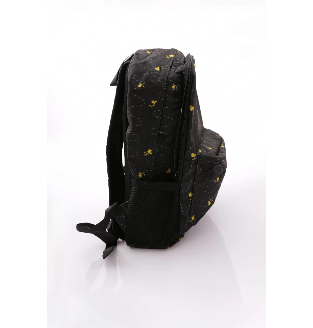 Penauts Sarı Nakış Detaylı Sırt Çantası 24882 Me Çanta