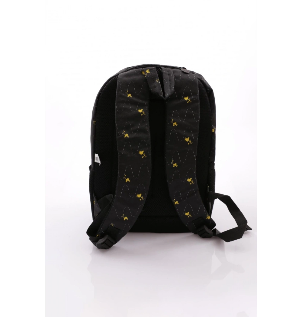 Penauts Sarı Nakış Detaylı Sırt Çantası 24882 Me Çanta