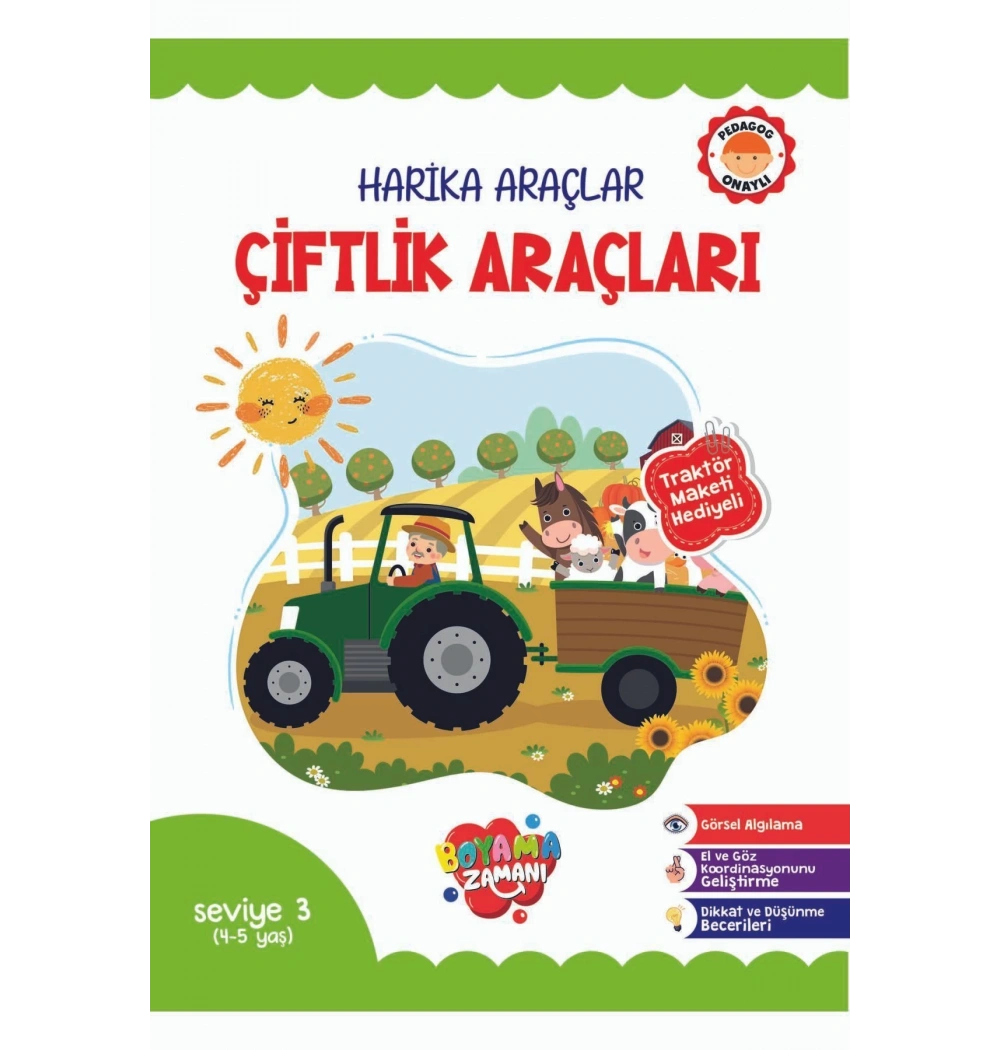 Çiftlik Araçları Boyama Koloni