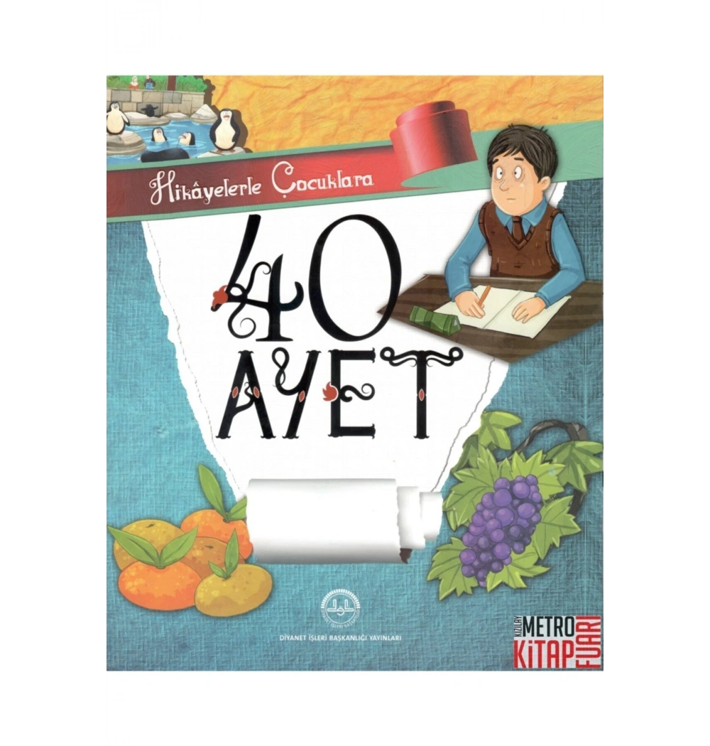 Hikayelerle Çocuklara 40 Ayet   Dib