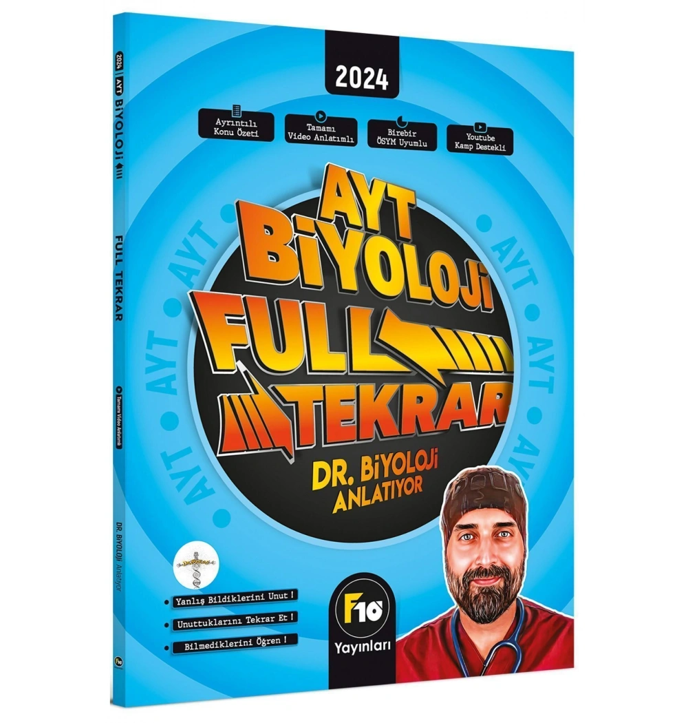 F10 Ayt Biyoloji Full Tekrar Dr.Biyoloji Anlatıyor