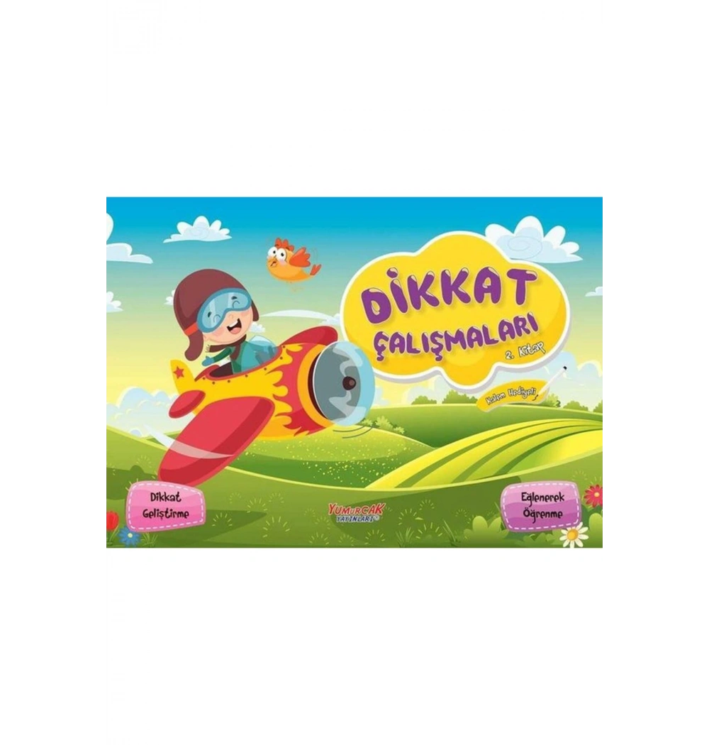 Çiz Sil Dikkat Çalışmaları 2.Kitap  Selimer