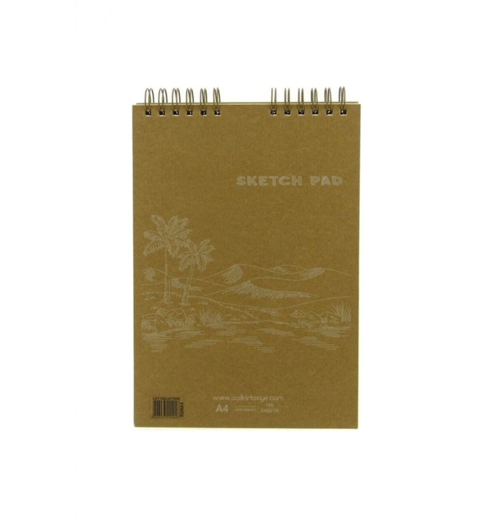 Liz Defter A4 Spiralli Resim Defteri 100Yp Rsma4