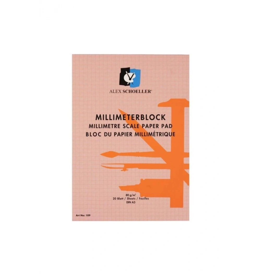 Alex A3 Mm 20Yp Kirmizi Blok 80Gr