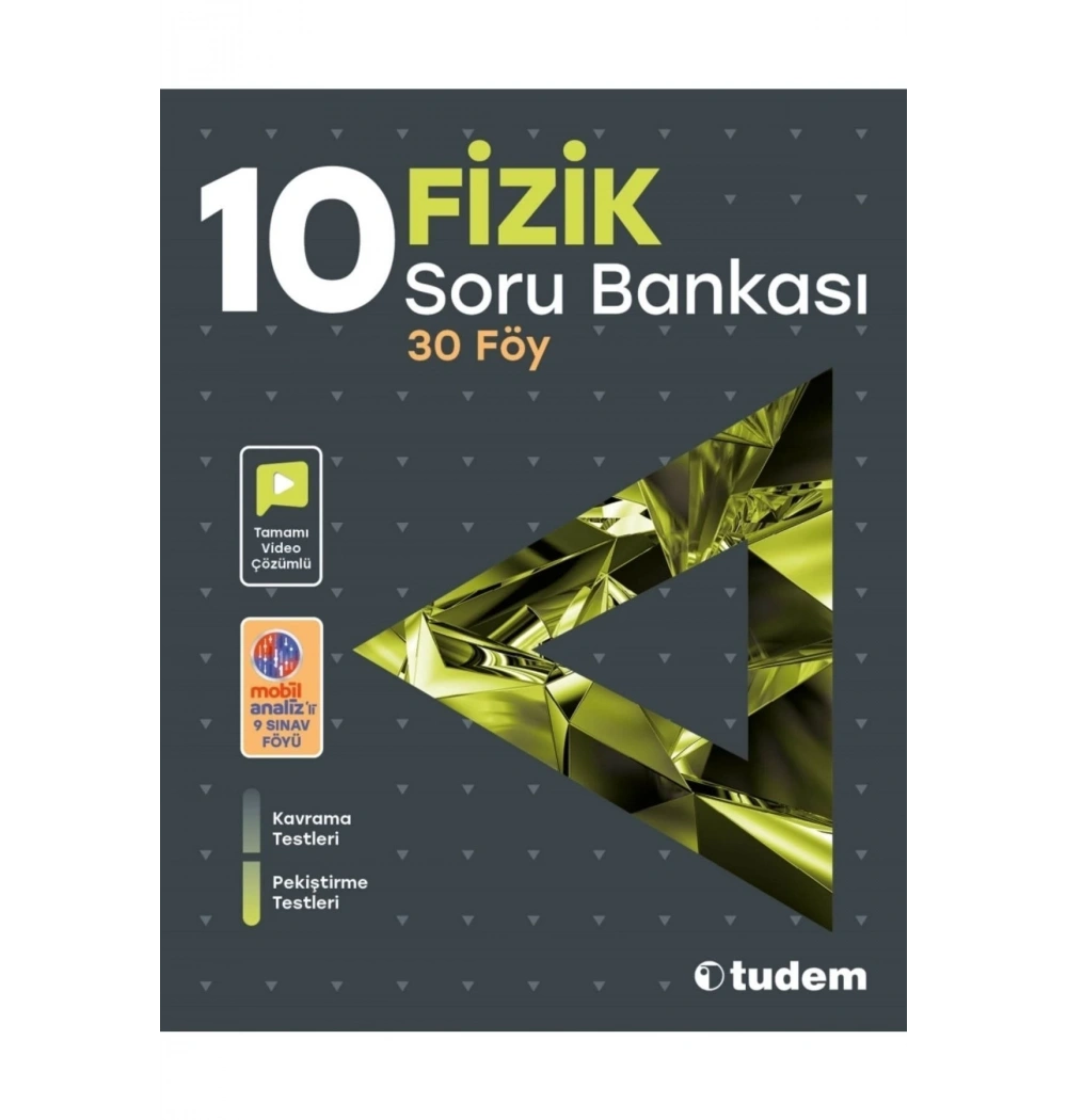 Tudem 10.Sınıf Fizik Soru Bankası