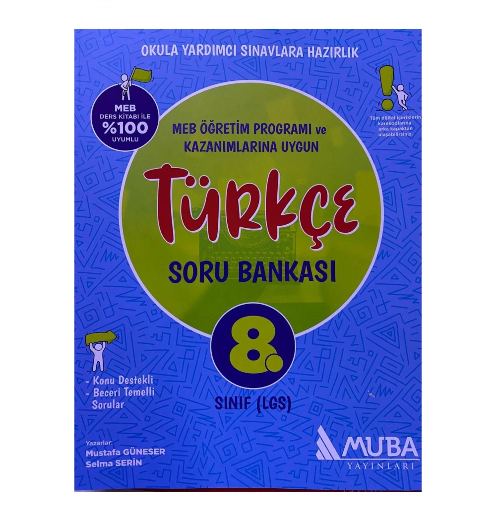 Muba 8.Sınıf Türkçe Soru Bankası