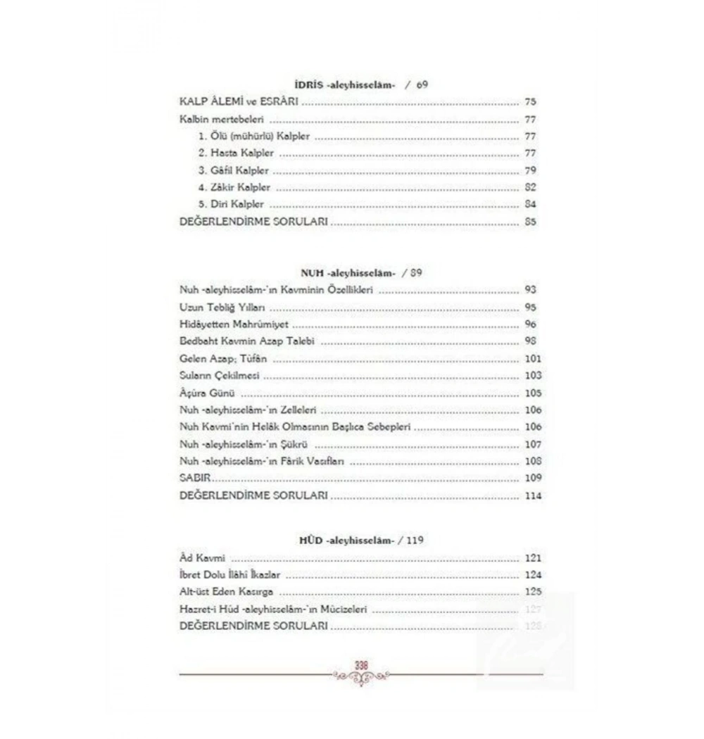 Nebiler Silsilesi 1 Ders Kitabı  Osman Nuri Topbaş  Erkam Yayın