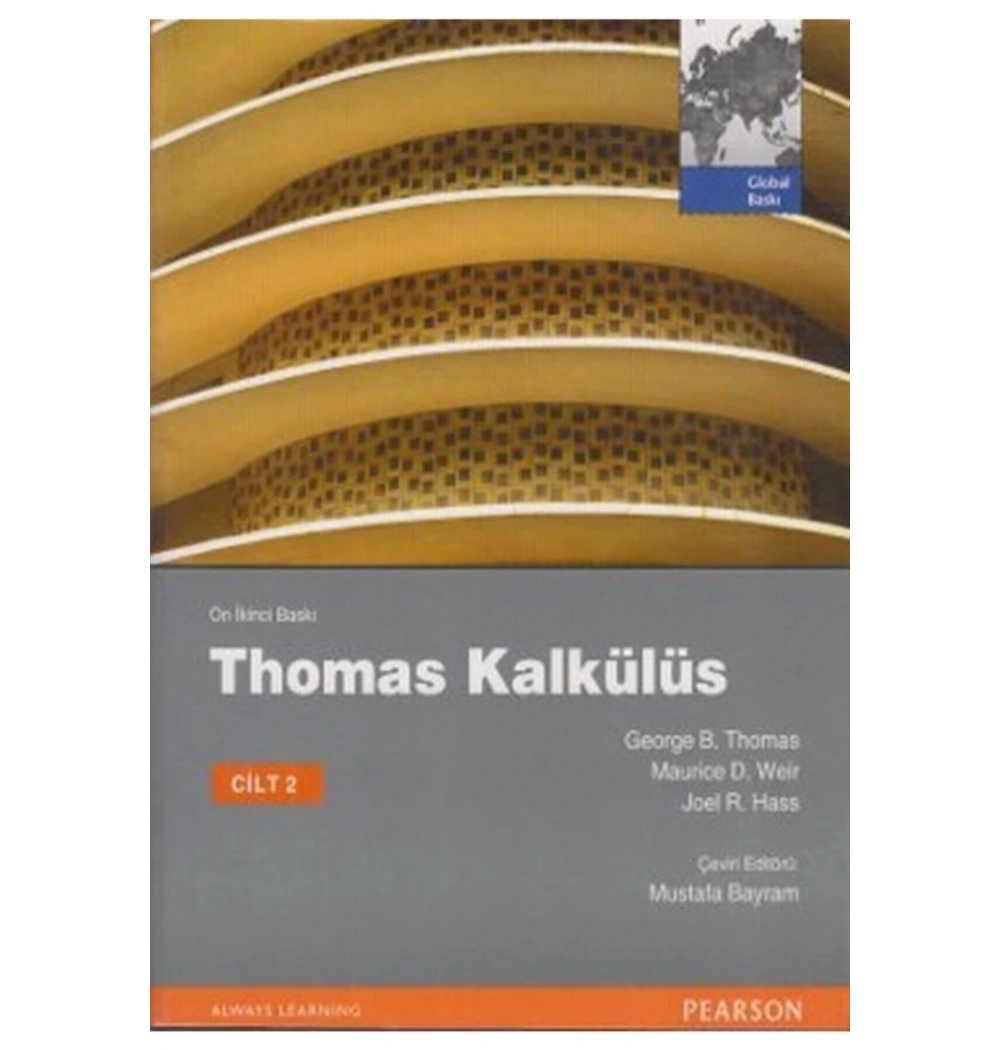 Thomas Kalkülüs Cilt-2 Pearson