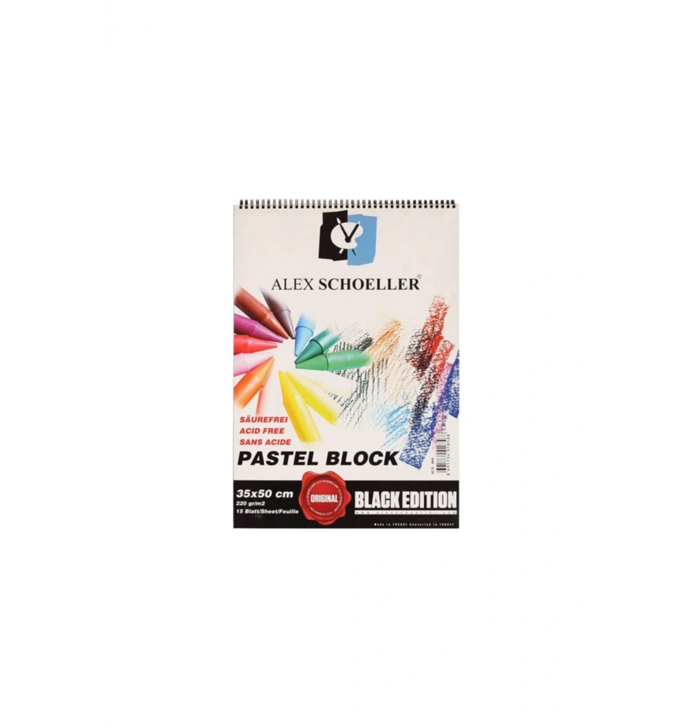 Alex Schoeller Pastel Block 35X50Si̇Yah 220Gr 894