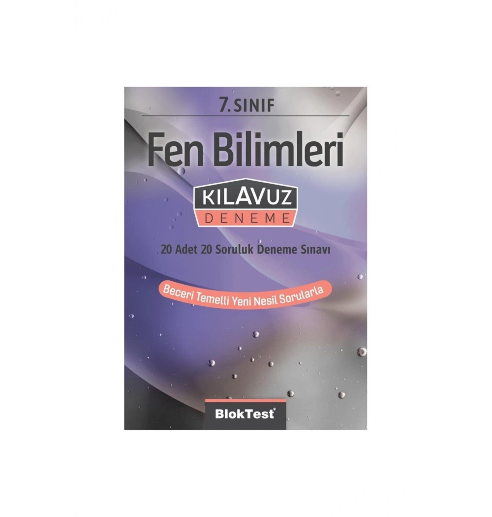 Bloktest 7.Sınıf Fen Bilimleri 20  Kılavuz Deneme