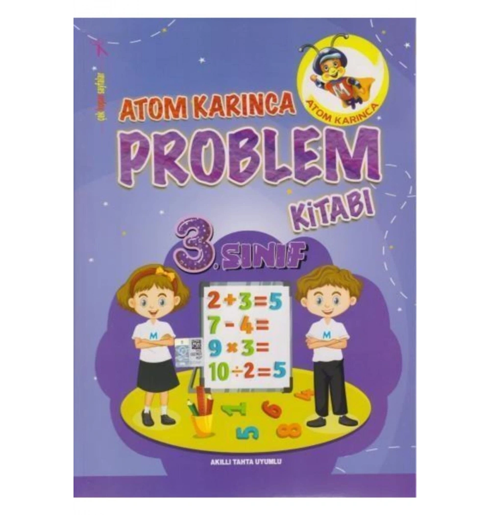 Atom Karınca 3.Sınıf Problem Kitabı