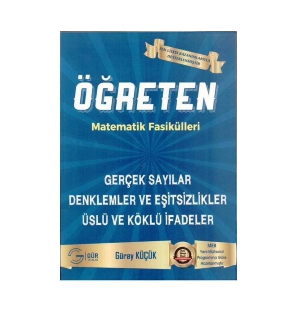 Gür 9.Sınıf Master Öğreten Gerçek Sayılar Denklemler Eşitsizlikler