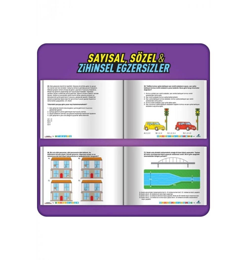 Dikkati Güçlendirme Seti 7. Sınıf 3 Kitap Adeda