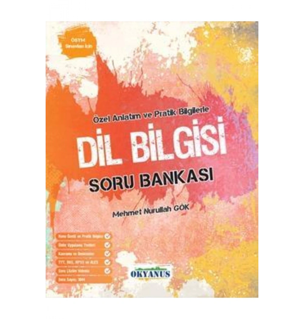Okyanus Özel Anlatım Pratik Dilbilgisi Soru Bankası