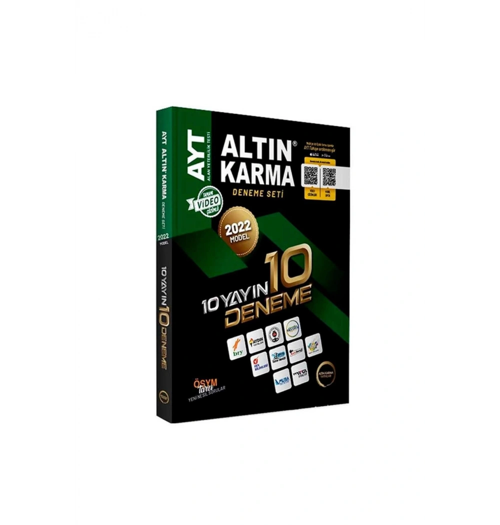 Ayt 10 Yayın 10 Deneme Altın Karma