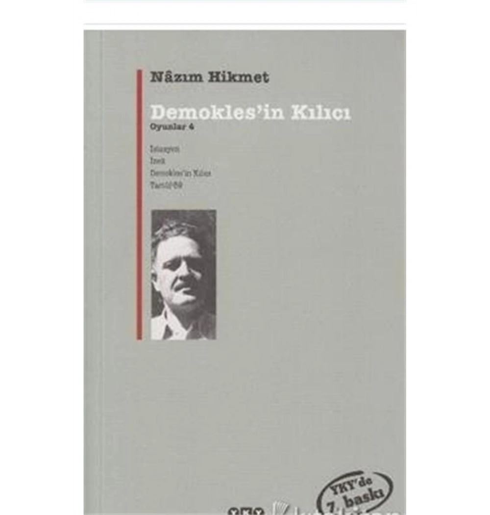 Oyunlar 4 Demoklesin Kılıcı Nazım Hikmet Yapı Kredi