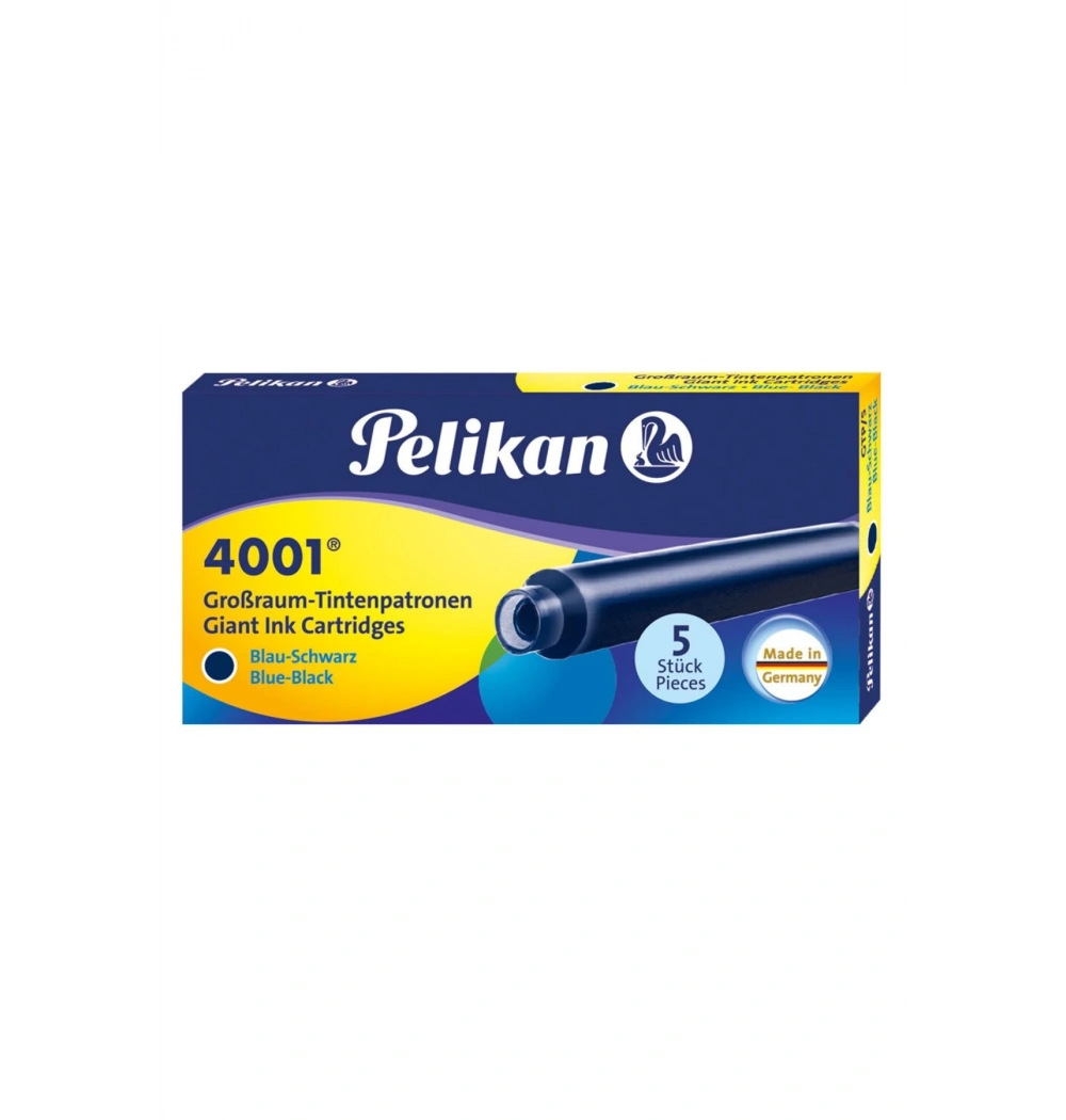 Pelikan Kartuş Lacivert Özel Seri Uzun Dolmakalem Kartuşu