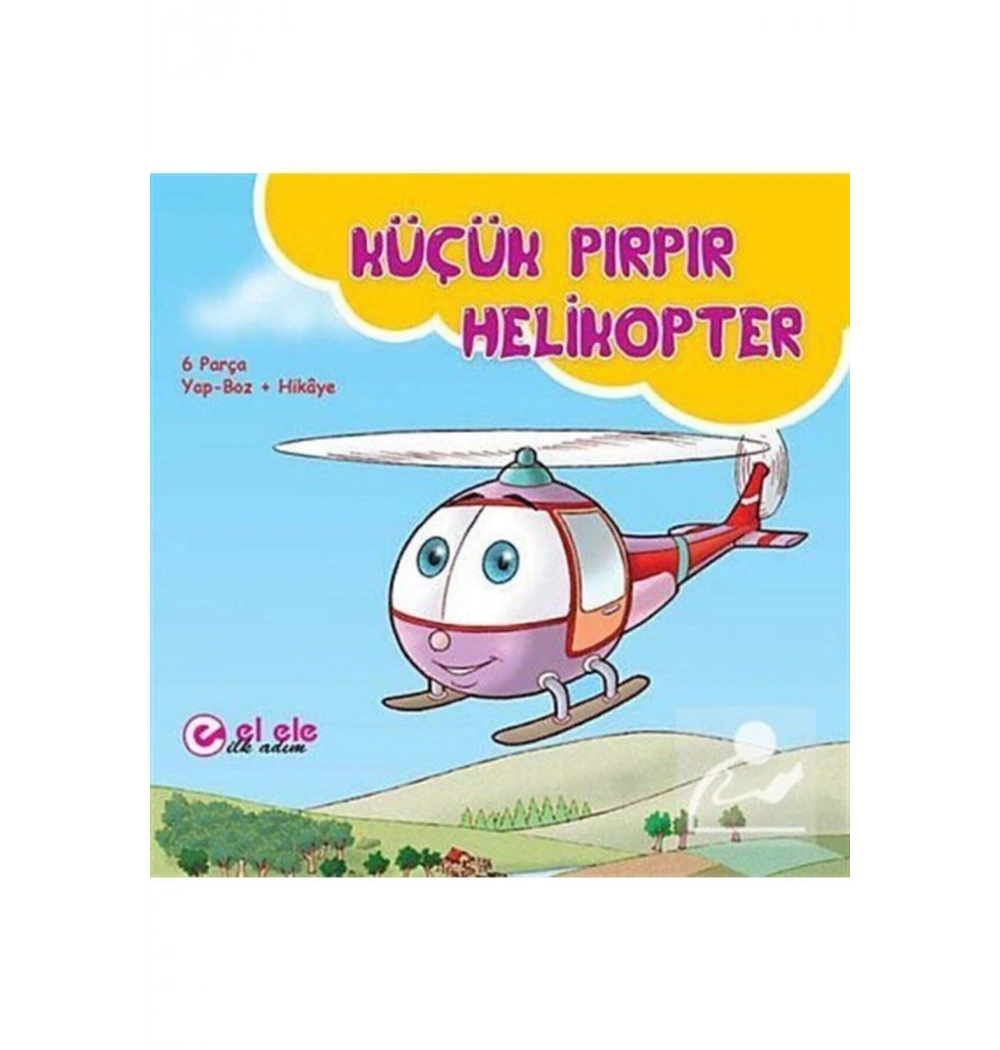 Küçük Pırpır Helikopter-Yapboz Hikaye-15*15 K024