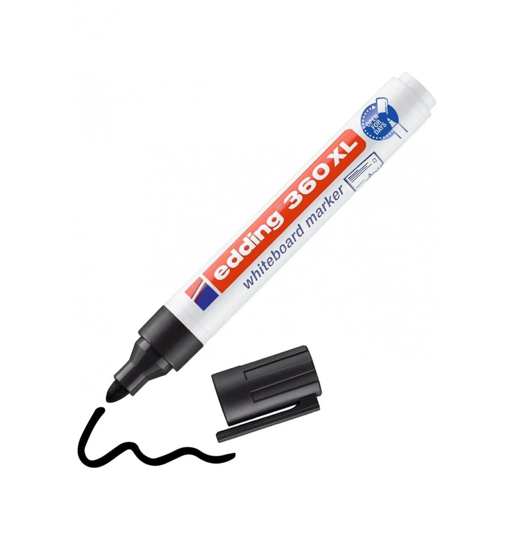 Edding E-360 Xl Tahta Kalemi 1,5-3Mm Siyah Kod: Ed360Xl01