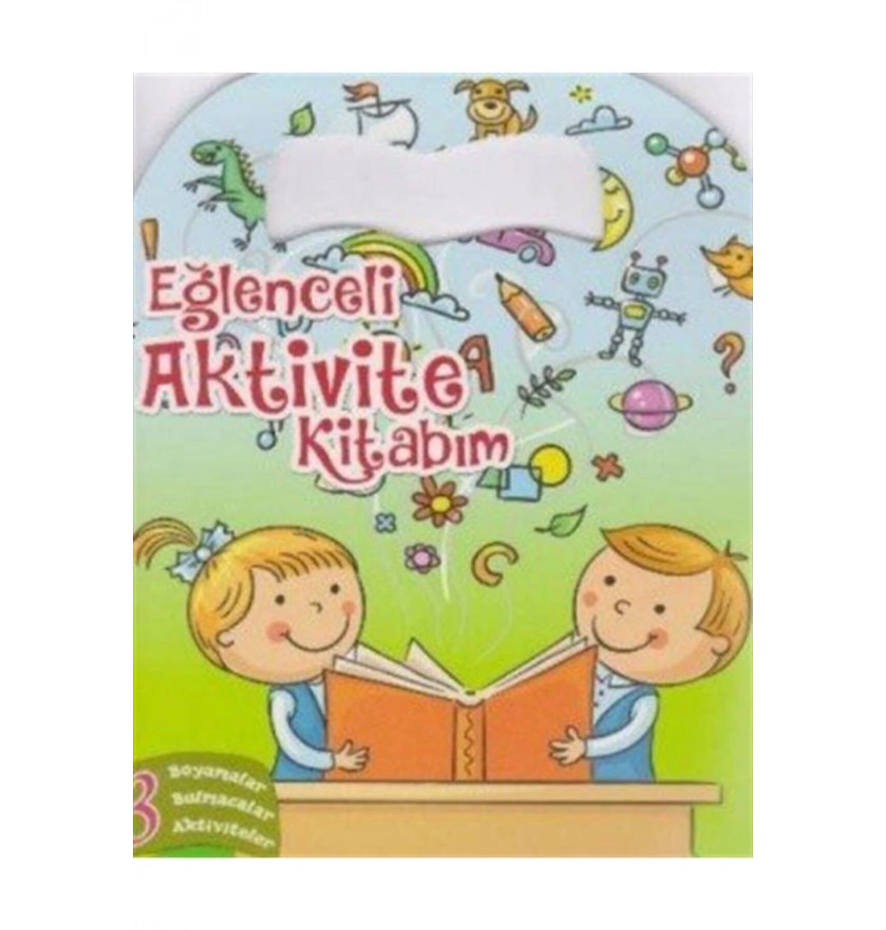 Eğlenceli Aktivite Kitabım 3  Boyamalar Bulmacalar  Aktiviteler Mikro -Revzen