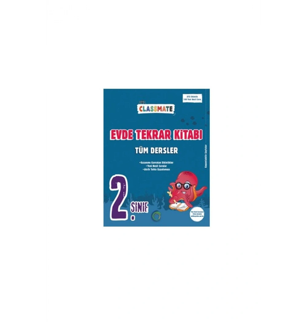 Okyanus 2.Sınıf Tüm Dersler Evde Tekrar Kitabı