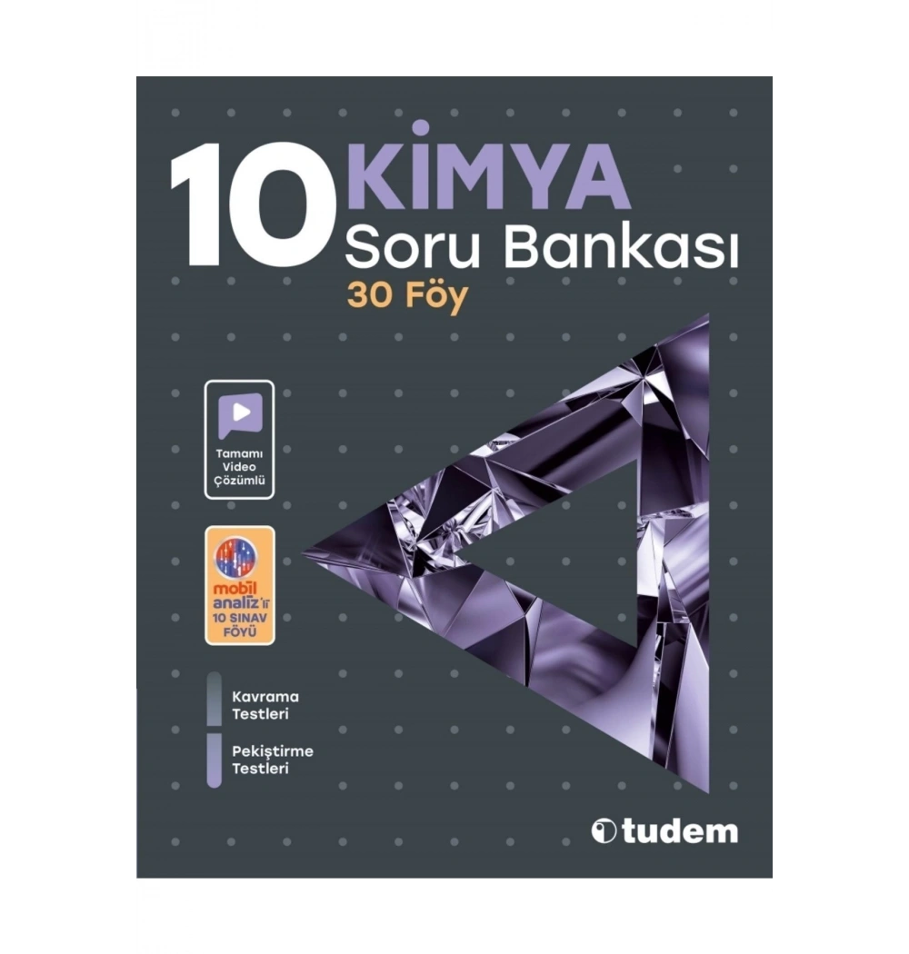 Tudem 10.Sınıf Kimya Soru Bankası