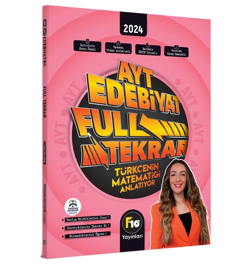 F10 Ayt Edebiyat Full Tekrar Türkçenin Matematiği Anlatıyor