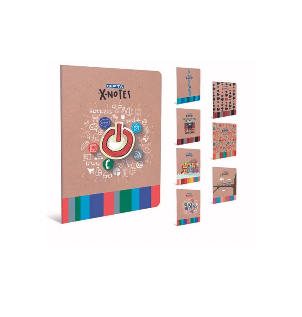 Gıpta My Notes A5 Pp Kapak Defter 80 Yp. Kareli - Kod:3-2891000-2011