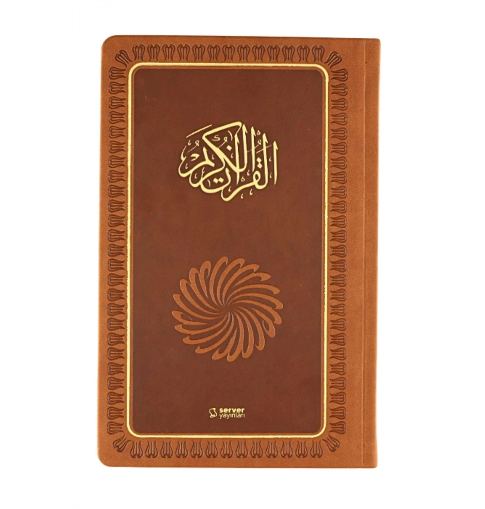 Feyzül Furkan Tefsirli Meal Cep Boy Ciltli Taba Renk Metinli