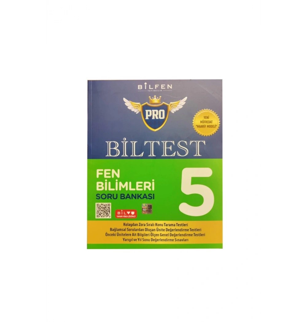 Bilfen 5.Sınıf Fen Bilimleri Biltest Pro Soru Bankası