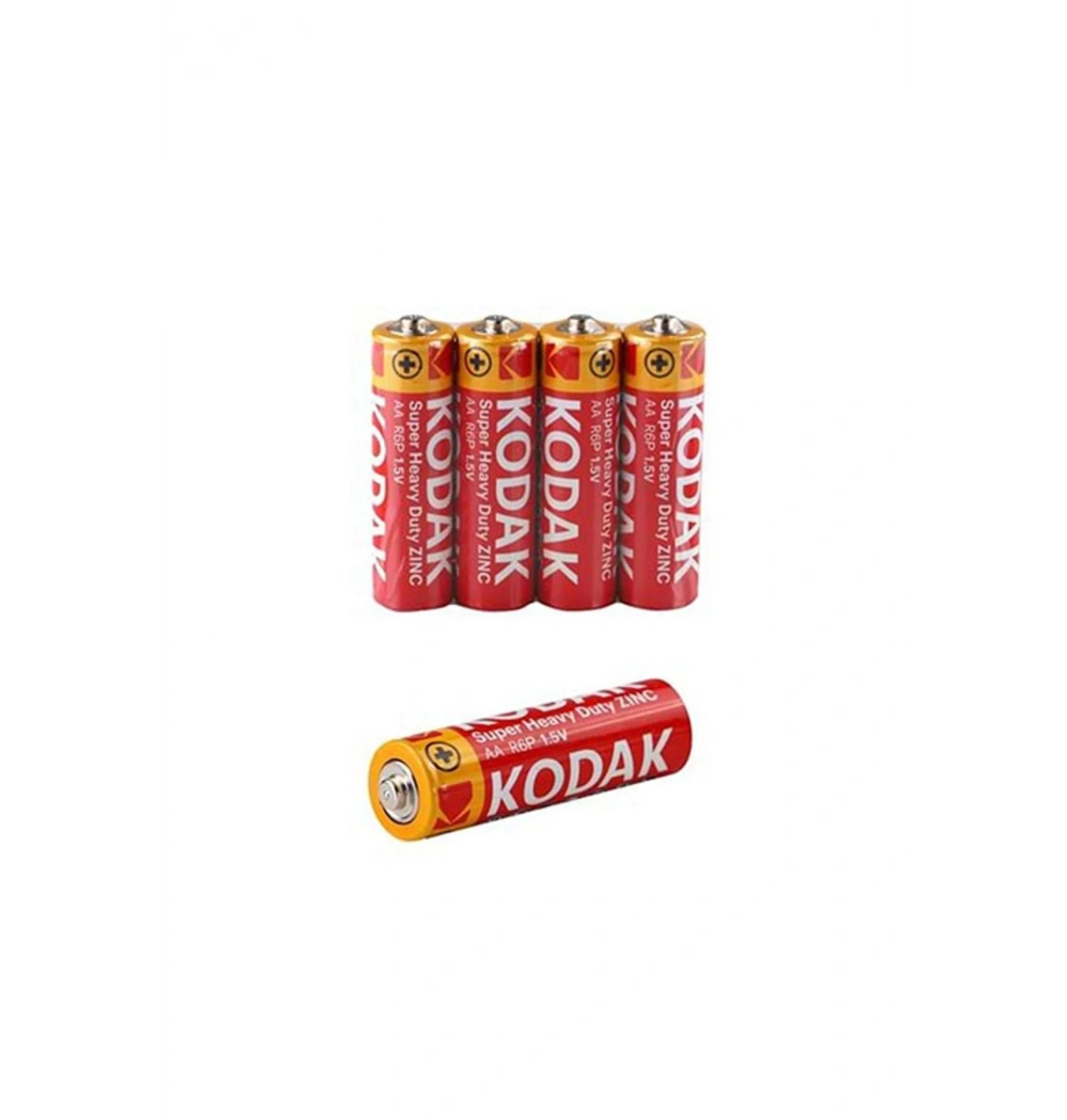 Kodak 4 Adet Çinko Karbon Shrink Kalem Pil 284832