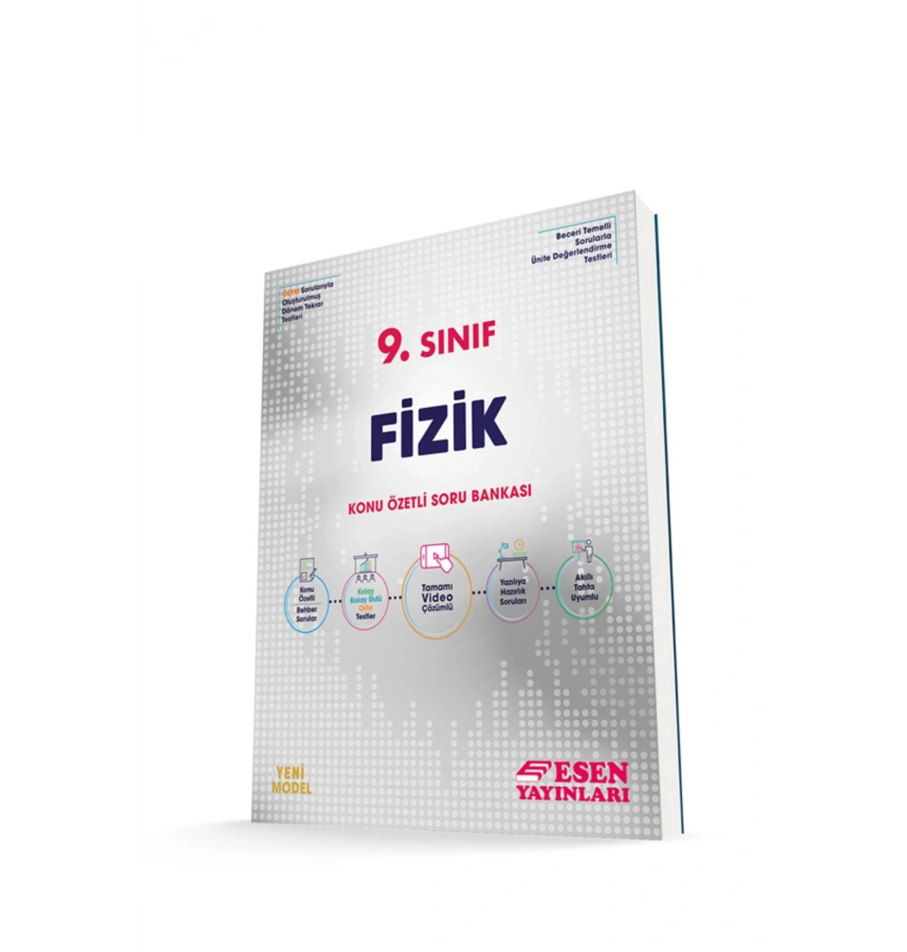 *Kampanya*  Esen 9.Sınıf Fizik Konu Özetli Soru Bankası
