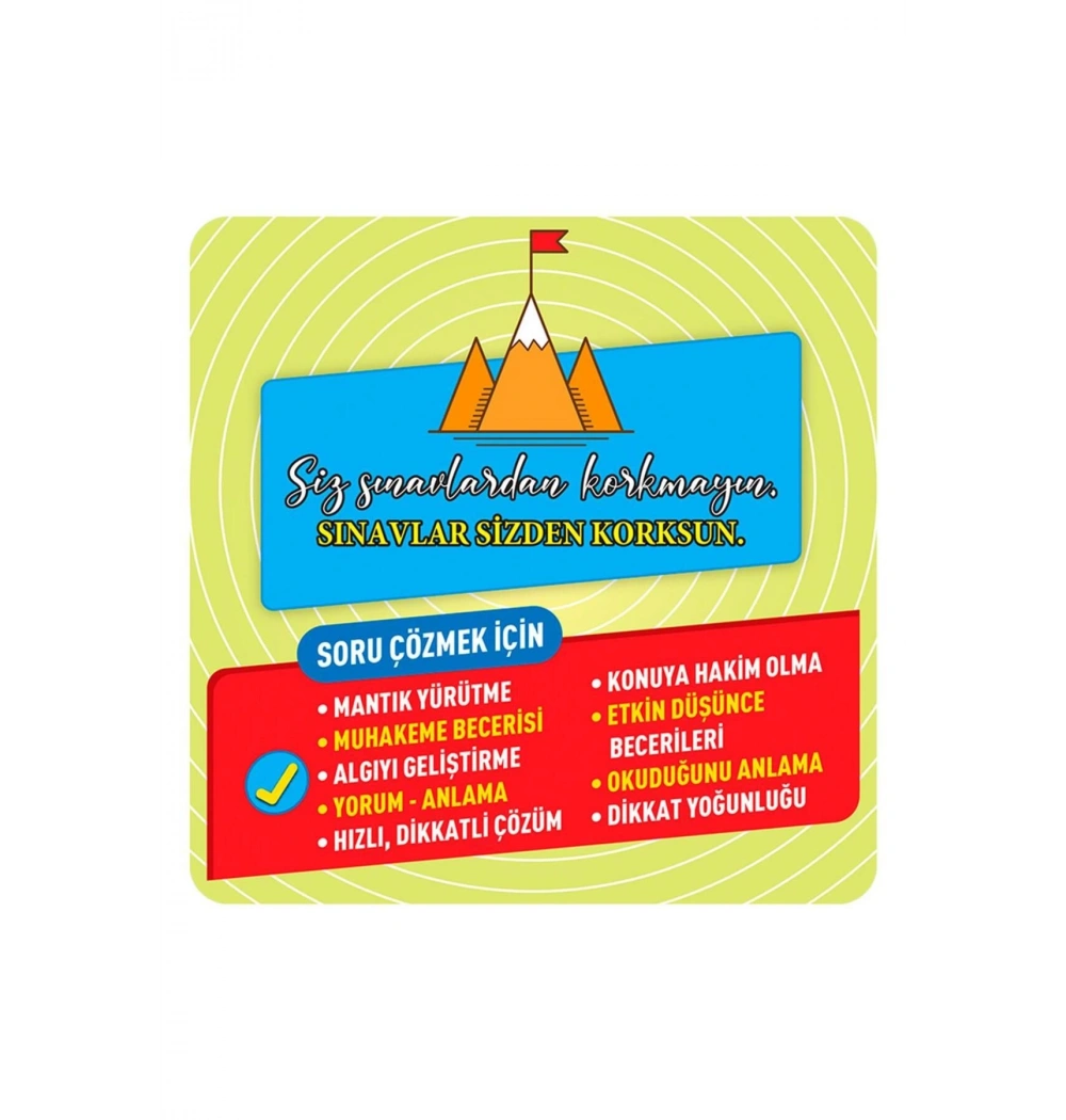 Dikkati Güçlendirme Seti 6. Sınıf 3 Kitap Adeda