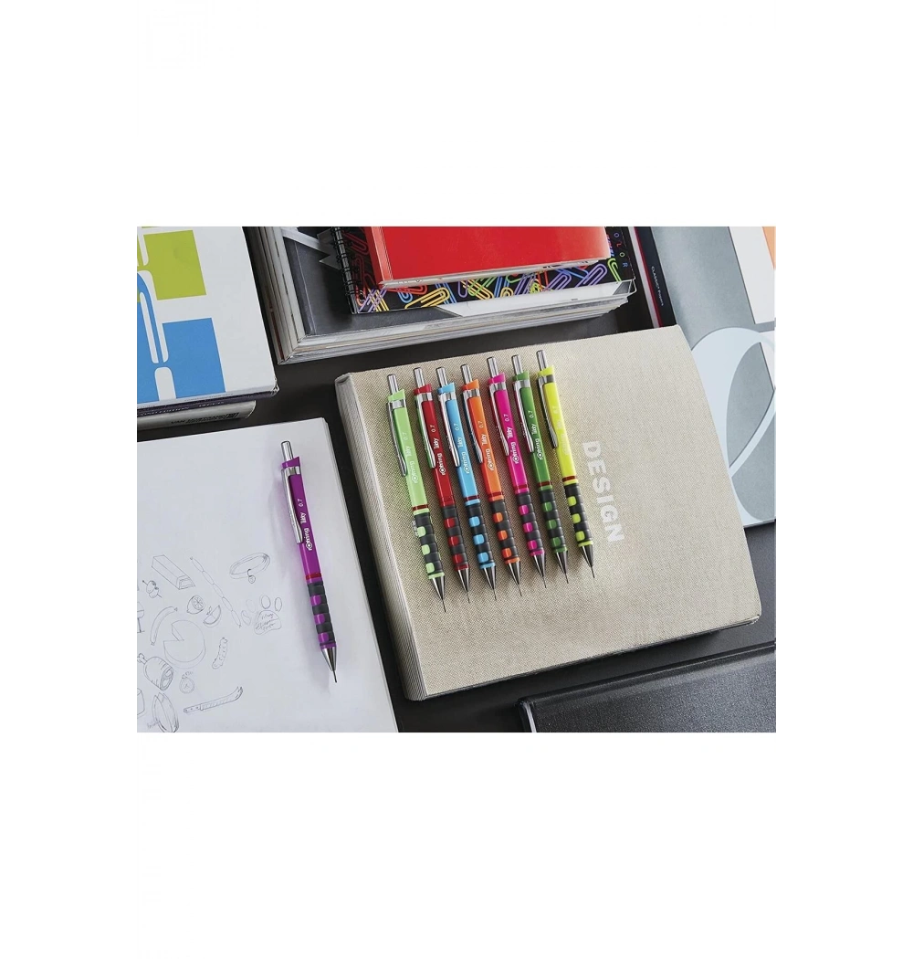 Rotring Tıkky Min Silgi 3Lü Okul Seti- 0.7 Kırmızı Ro-Kk07-07 K