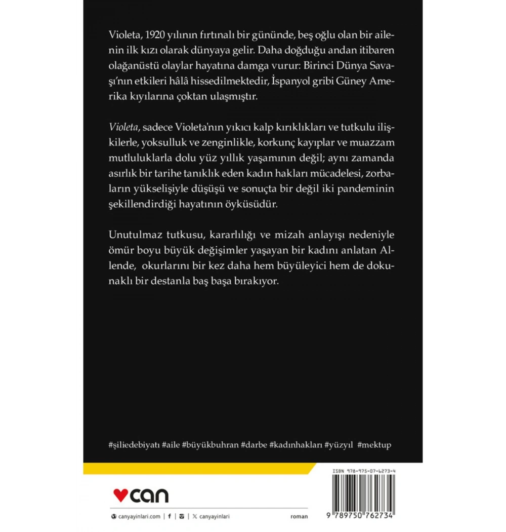 Violeta Isabel Allende Can Yayın