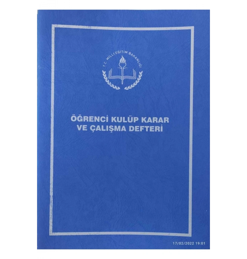Gülpaş Öğrenci Kulüp Karar Ve Çalışma Def.20X28 20Yp Pls Kpk 406