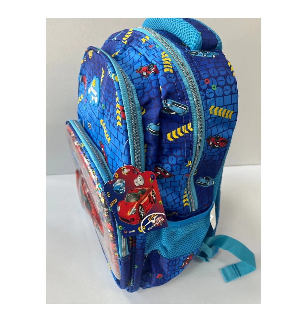 Lux İlkokul Çantası Kabartma 1370 Özkara Çanta