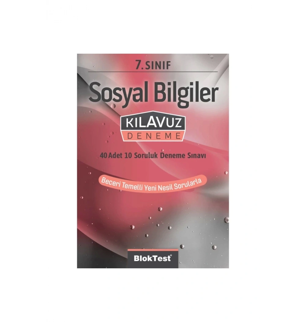 Bloktest 7.Sınıf Sosyal Kılavuz Deneme