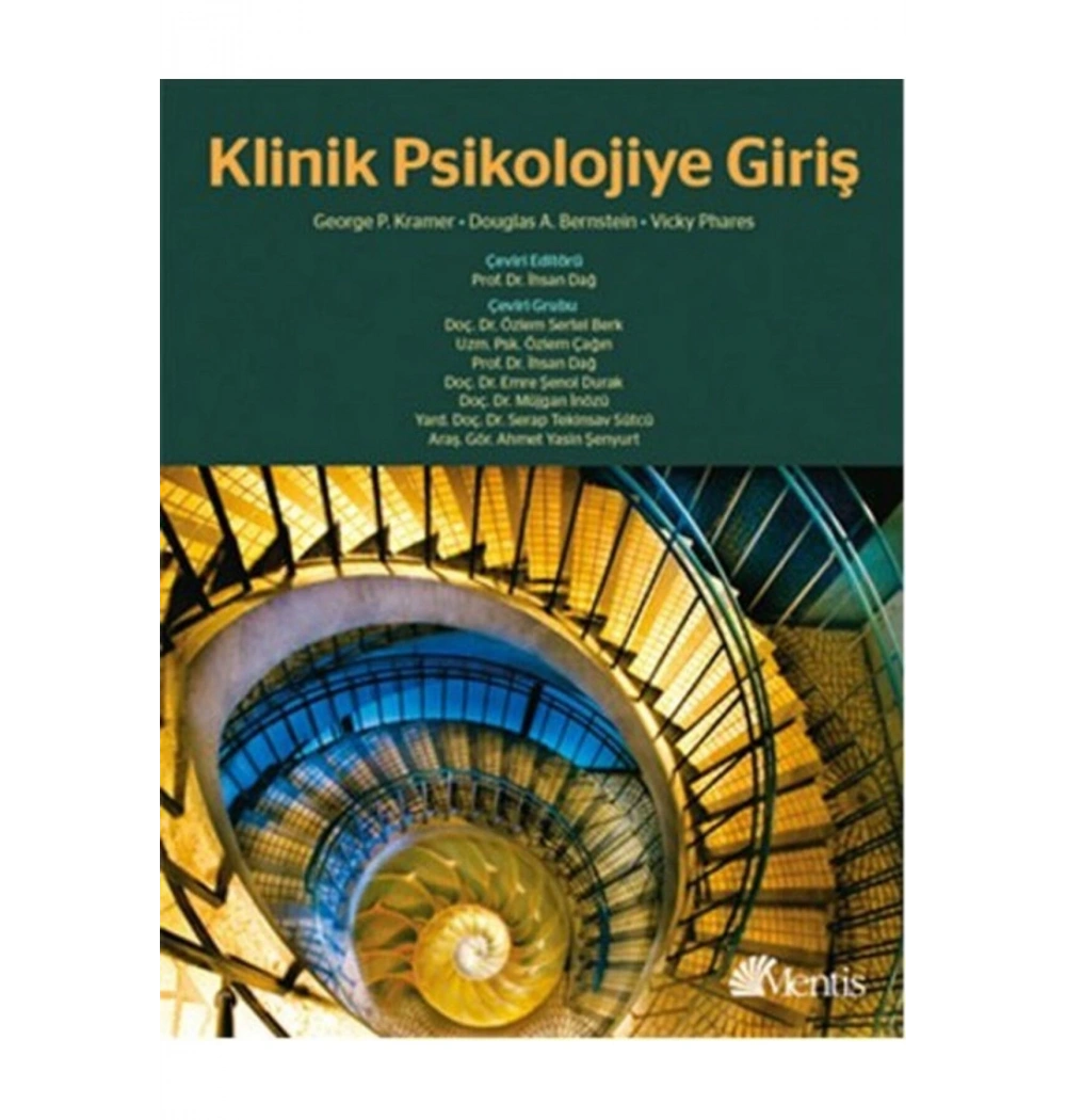 Klinik Psikolojiye Giriş George P.Kramer Mentis