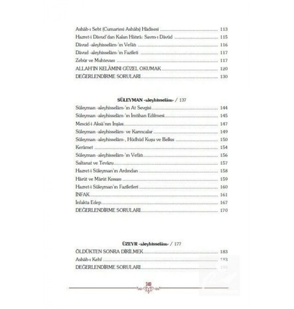 Nebiler Silsilesi 2 Ders Kitabı  Osman Nuri Topbaş  Erkam Yayın