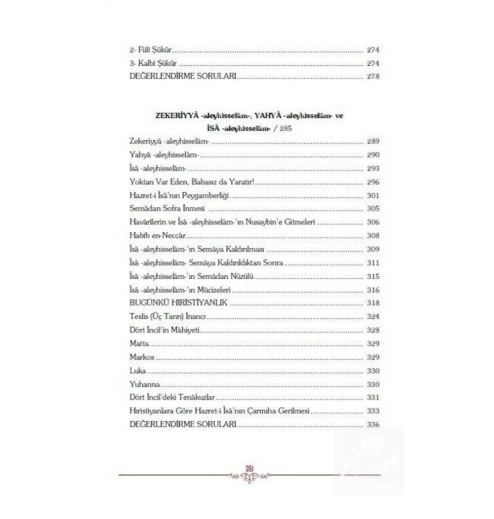 Nebiler Silsilesi 2 Ders Kitabı  Osman Nuri Topbaş  Erkam Yayın