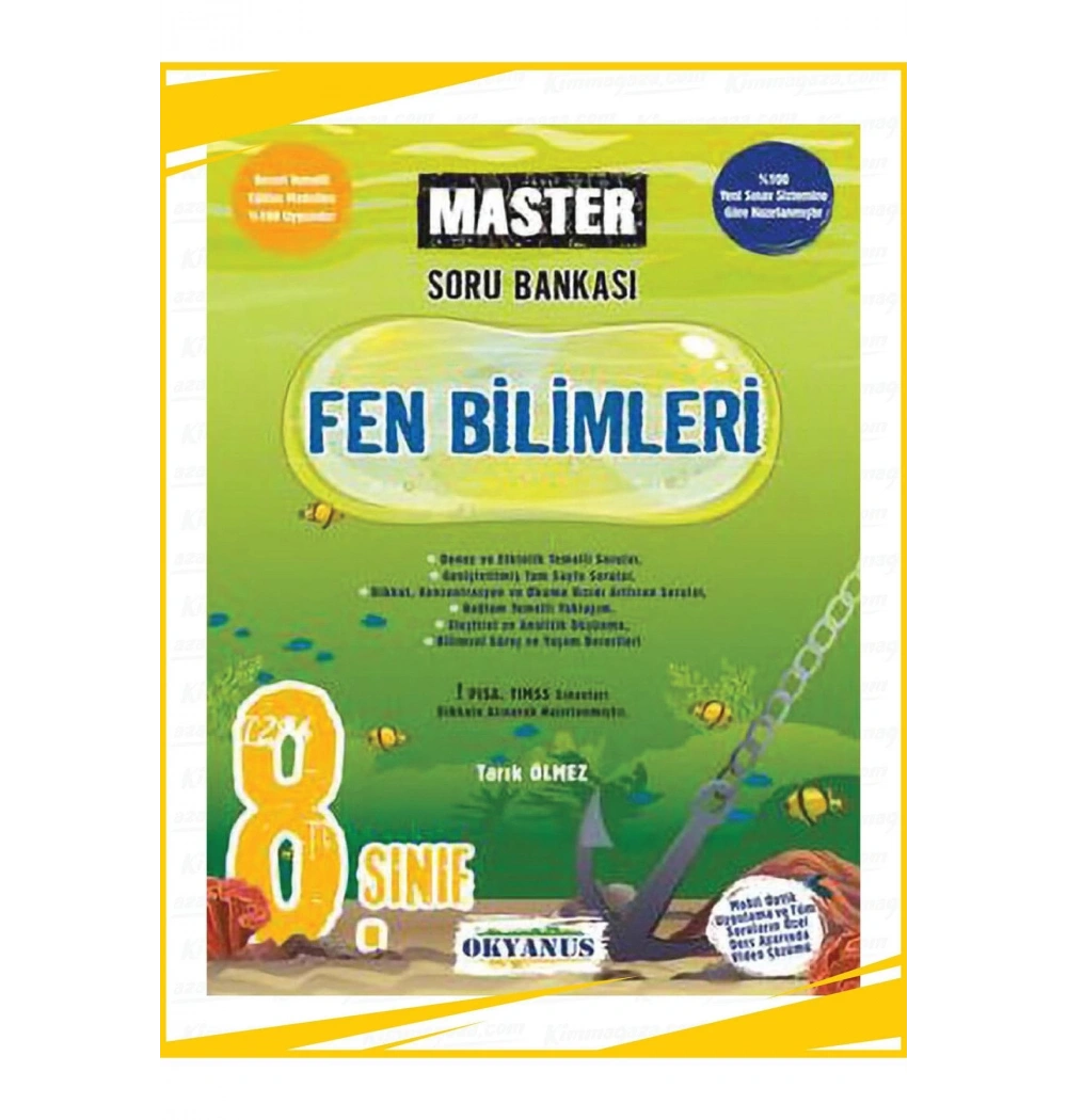 Okyanus 8.Sınıf Master Fen Bilimleri Soru Bankası