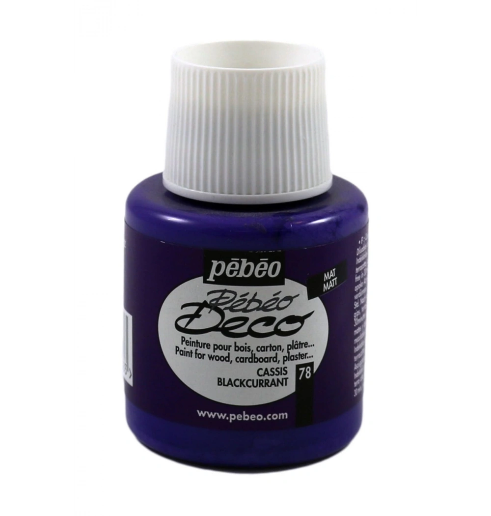 Pebeo 205- 78 110Ml Deco Mat Ahşap Boyası Frenk Üzümü