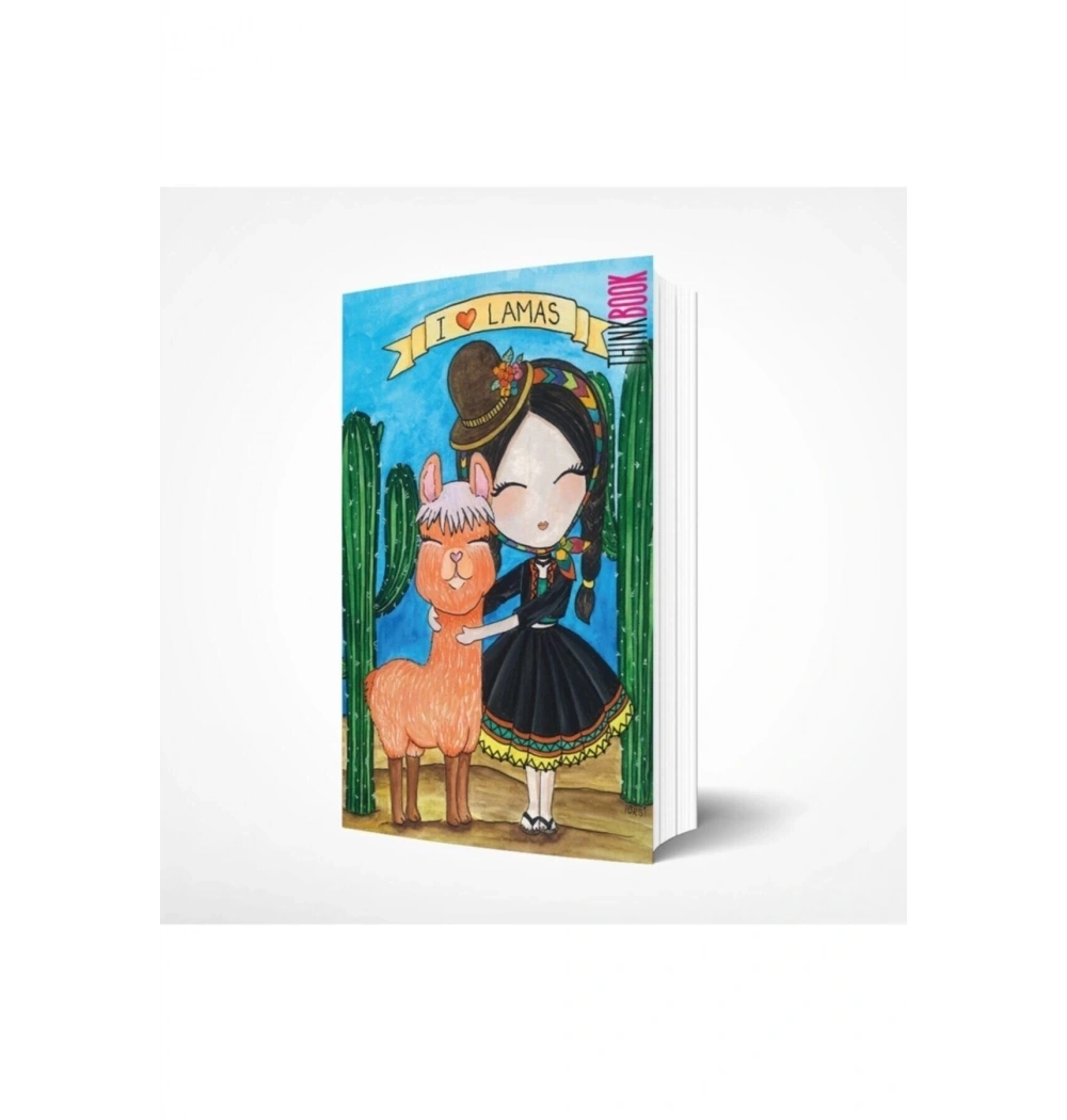 Thinkbook Sert Kapak Defter Noktalı Lama Pörsi