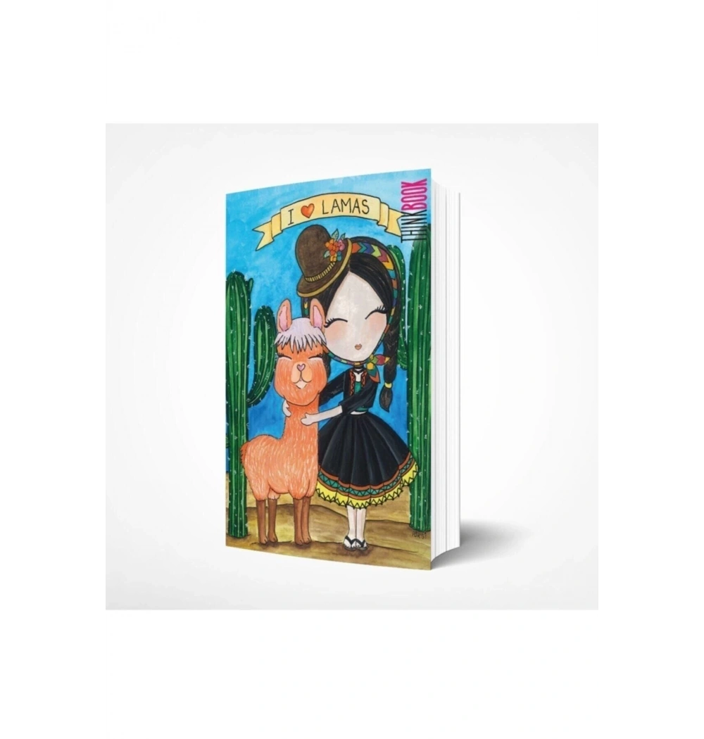 Thinkbook Sert Kapak Defter Noktalı Lama Pörsi