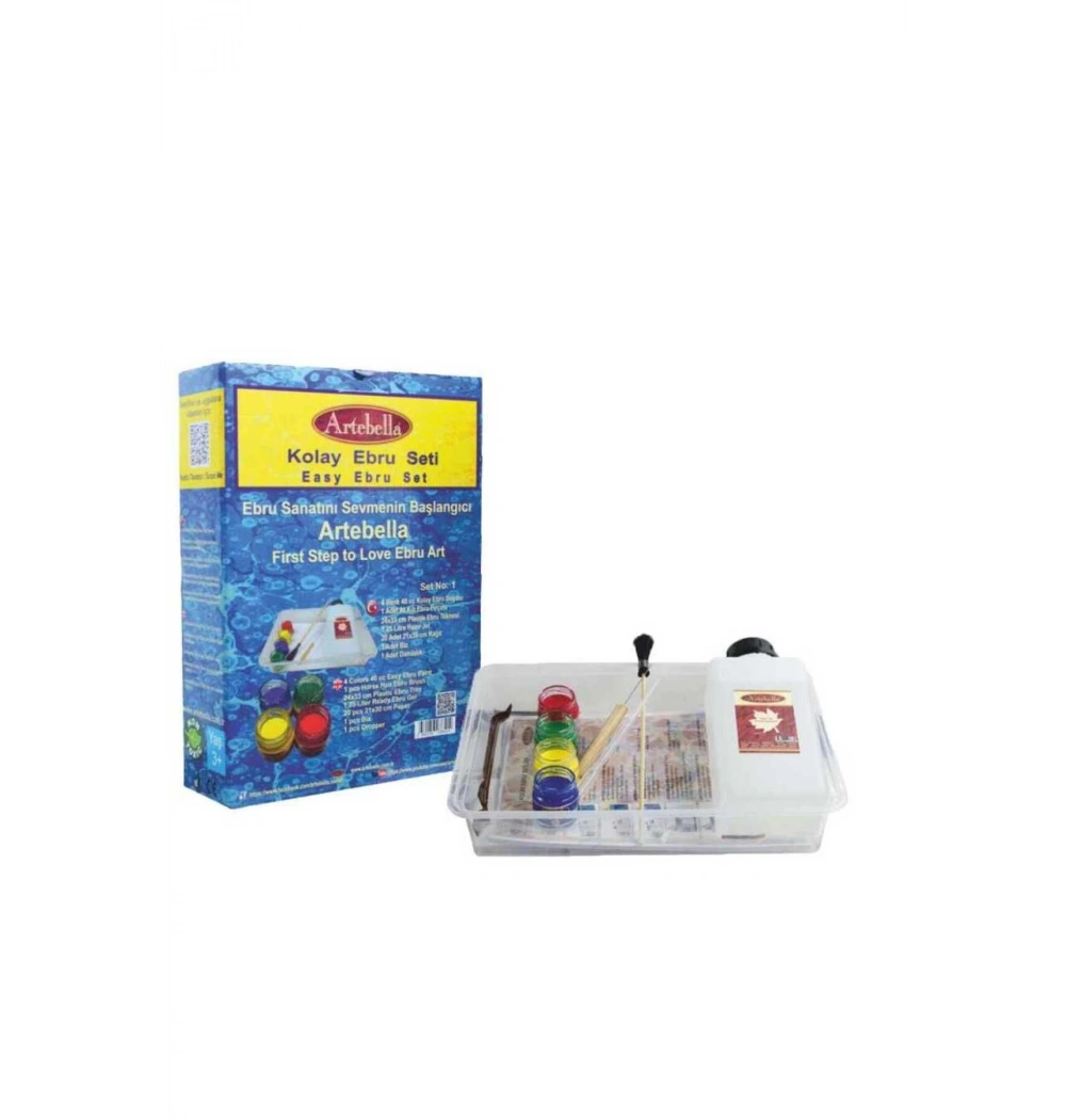 Artebella Kolay Ebru Boyasi Metali̇K Altın 3651 40 Cc