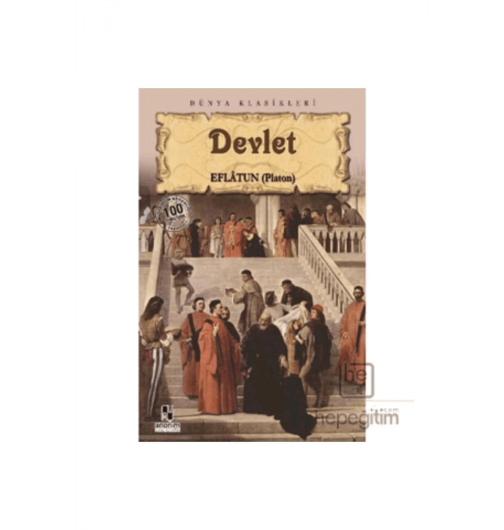 Devlet. Eflatun Anoni̇M