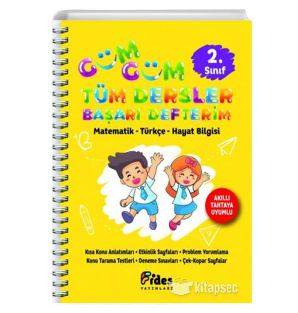 Fides 2.Sınıf Tüm Dersler Güm Güm Başarı Defterim