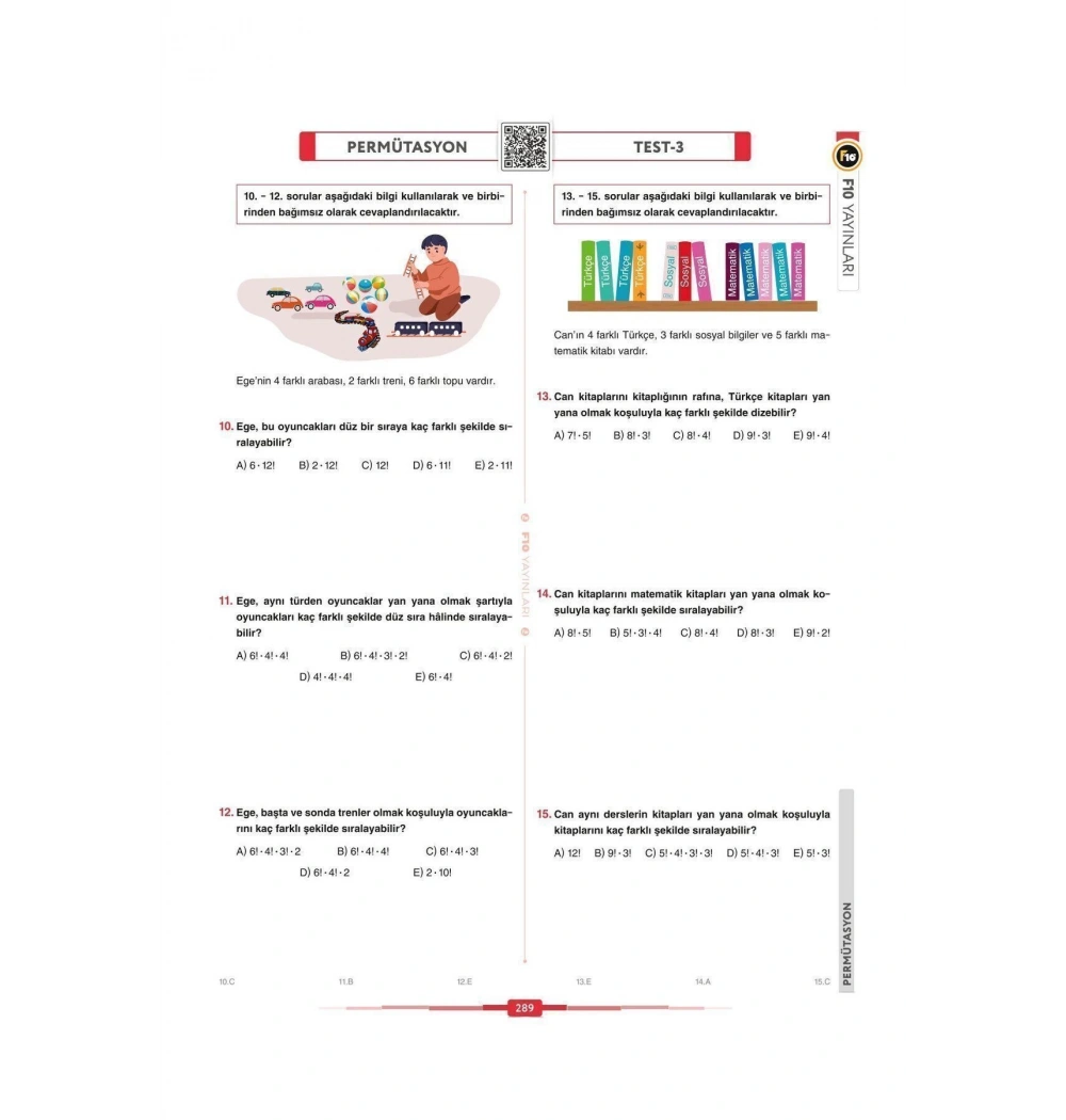 F10 Dgs Kpss Ales Gerçel Matematik Soru Bankası